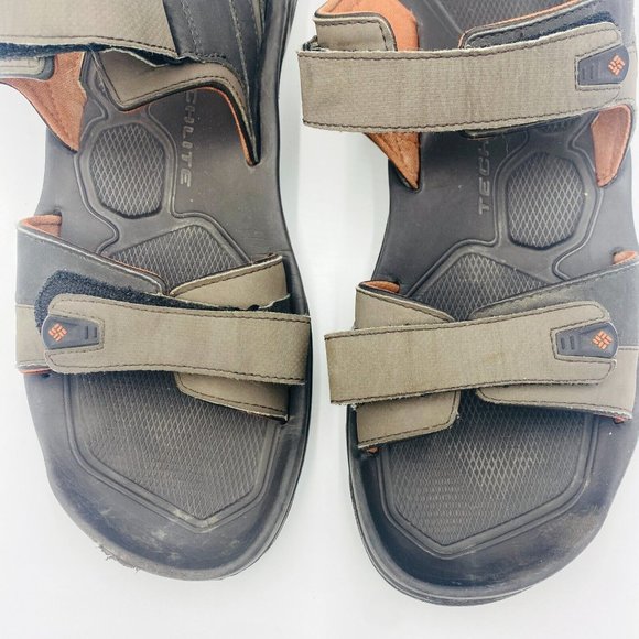 Columbia Tan TechSun H2O BM324-255 Sandals Adjustable Men\'s Size 13, BM4324-255 main image 9